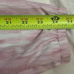 New Balance Pink Marbled Hooded Raincoat Full Zip Jacket Womens Size Medium Photo 6