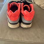Nike  Air Max Athletic Shoes Black and Coral Photo 2