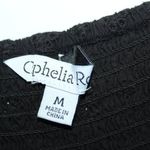 Ophelia Roe  Floral Eyelet Dress Size Medium Photo 8