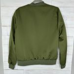 Everlane   Womens The E2 Bomber Jacket Olive Green Size Medium Full Zip Photo 4