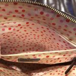 Kate Spade  Black Leather and Gold Zipper Hand Bag Photo 9