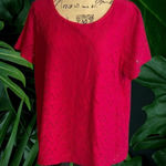 Marc New York Beautiful lined short sleeve top Photo 0