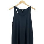 Athleta  Presidio Traveler Maxi Dress Black Sleeveless Scoop Pocket Size Medium Photo 4
