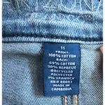 Arizona Jeans Arizona Jean Co High-Rise Shorts Junior Light Wash Denim Distressed Frayed Hem Photo 3