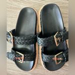 Ulla Johnson ‎ Kiera Raffia Slide in Black- New Photo 4