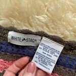 White Stag Vintage 90s crochet button front top open weave  Photo 2