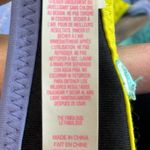 Victoria's Secret 34 C Fabulous Bikini Top Black Purple Padded Photo 7