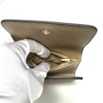 Coach  Small Trifold Wallet in Colorblock Chalk Multi Leather CF357 Photo 5