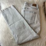 American Eagle  Outfitters Mom Jeans Ripped High Waist Size 8 Short Photo 12