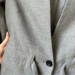 Banana Republic  light gray office wear blazer in size 0 Photo 13