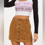 Brandy Melville  corduroy mini skirt Photo 0
