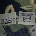 Carolina Colours 26W Cotton Navy Olive Crop Top Plus Green Photo 3