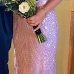 Jovani Sequin Lilac Dress Photo 3
