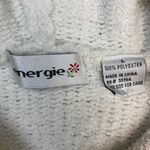 Energie  Y2K Chenille Diamond Pullover Hooded Sweater Size L Photo 2