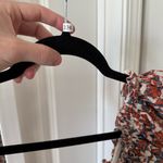 Love The Label Smocked Bust Tiered Maxi Dress in Mable Rust Turquoise Size M Brown Size M Photo 2