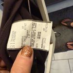 Louben of Canada Dark Brown Women's Midi Skirt Fully Lined Bottom Flare Black Size 10 Photo 9