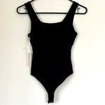 Good American NWT  Black Good Form Modern Tank Bodysuit - Size 1 (Small) Photo 4