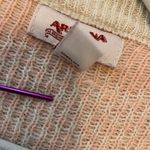 Arizona Jeans  Size S Pink Sparkle Aztec Print Open Front Cardigan Sweater Photo 7