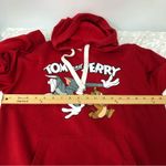 Tom and Jerry Cartoon red Hoodie Juniors Size M 7 Photo 8