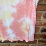 Betsey Johnson  Pink Yellow Tie Dye Sleepwear Pajama Tank Top Women's Size Small Photo 4