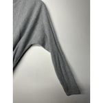 Michael Kors MICHAEL  Women's Sweater Top Size Medium Light Gray Hi-Lo Hem Tunic Photo 3