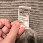 Steve Madden Ribbed Tan V-Neck Dress Photo 3