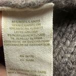 Free People Women's Gray Fair Isle Nordic Henley Sweater Size S Boho Cozy Photo 5