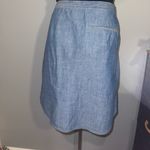 Banana Republic  lightweight Denim Blue skirt with pockets woman’s size 6 Photo 2