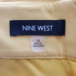 Nine West  Yellow Pencil Straight Skirt 14 Photo 4