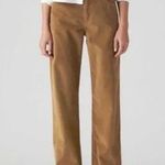 Levi's Levi’s Low Pro Mid Rise Straight Leg Corduroy Pants Tan Womens 31x30 Photo 0