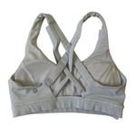 Lululemon Women Size 4 Sports Bra Grayish White Activewear 10-301P Photo 5