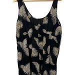 ASOS Design Maternity Black Feather Sleeveless Playsuit Romper 8 Photo 1