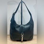 Coach  Hampton Leather Hobo Bag Black Style 8A67 Y2K Vintage 2005 Photo 1