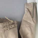 Abercrombie & Fitch Beige Pleather Jacket Photo 10