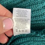 Coldwater Creek EGC‎ deep blue/green  woven button up cardigan sweater size SP Photo 6