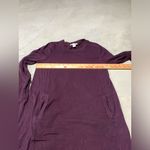 Athleta purple long sweatshirt sweater dress XS Photo 2