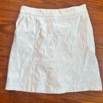 Isaac Mizrahi White denim stretch skirt Photo 0