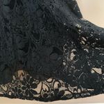 Laura Ashley Vintage Laura Ashely Black Lace Sleeveless V-neck Maxi Cocktail Dress Size 6 Photo 9