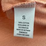 PacSun Shark Appliqué Peach Fuzz Unisex Tank size Small Photo 2