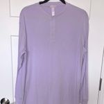 SKIMS NWOT  Boyfriend Long Sleeve Henley Photo 1