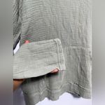 Charlie B Celadon Bubble Gauze Hoodie Green Size XS Photo 4