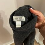 sutton studio 100% cashmere grey turtleneck sweater with elbow pads size L Size L Photo 4