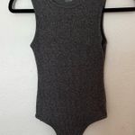 American Eagle Ribbed Sweater Gray Body Suit Photo 0