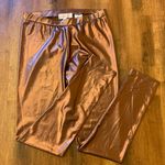 Pink republic  size large bronze metallic leggings NWT Photo 0