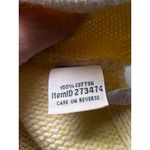 L.L.Bean Light Yellow V Neck 100% Cotton Knit Sweater Long Sleeve Casual XS Photo 9