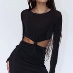 Princess Polly Black Dress Photo 0