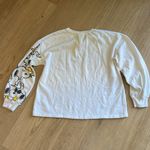 PEANUTS Snoopy and Woodstock crewneck sweater size large White Photo 3