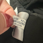 American Eagle Womens Size 8 Low Rise Baggy Wide Leg Jeans Black Wash Stretch Photo 7