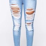 Refuge Cropped Fray Hemmed Distressed Jeans Photo 0
