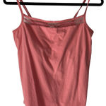 Coldwater Creek ‎ Y2k Tank Top Medium Embroidered Mesh Trim Adjustable Straps Photo 0
